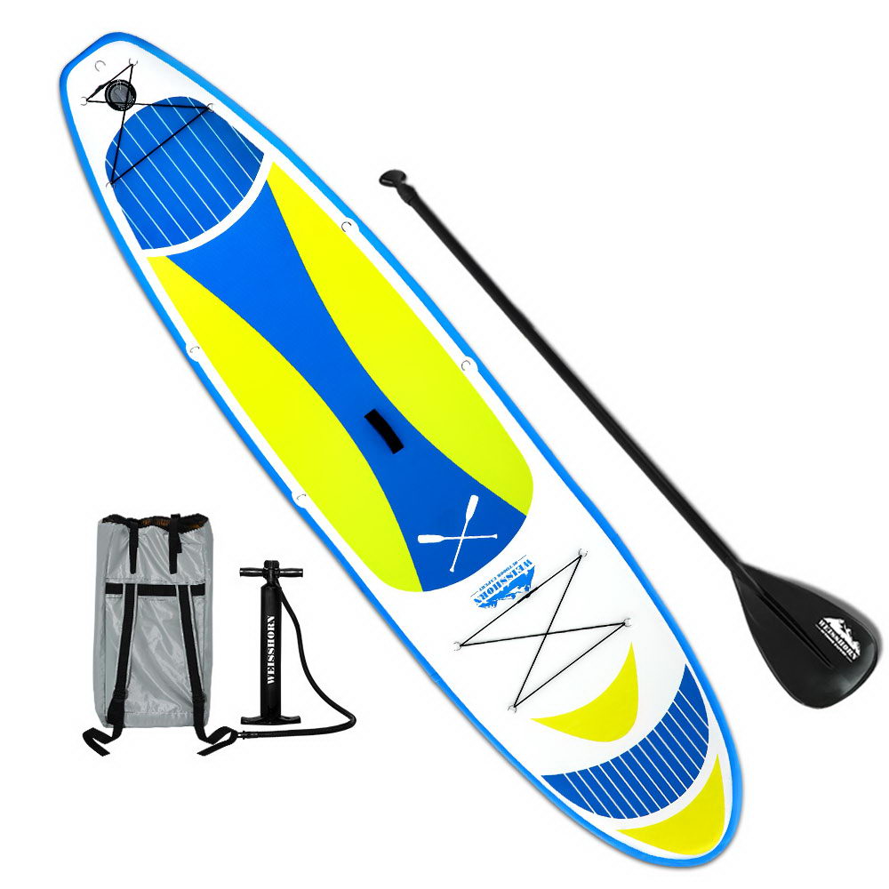 Weisshorn 11FT Stand Up Paddle Board Inflatable SUP Surfborads 15CM Thick