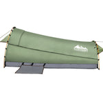 Weisshorn Double Swag Camping Swag Canvas Tent - Celadon