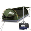 Weisshorn Double Swag Camping Swag Canvas Tent - Celadon