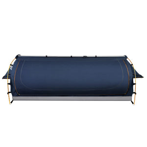 Weisshorn King Single Swag Camping Swag Canvas Tent - Dark Blue