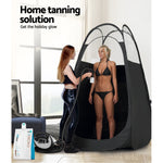 Alba. Spray Tan Machine Sunless Tanning Tent Kit 1L Solution Professional