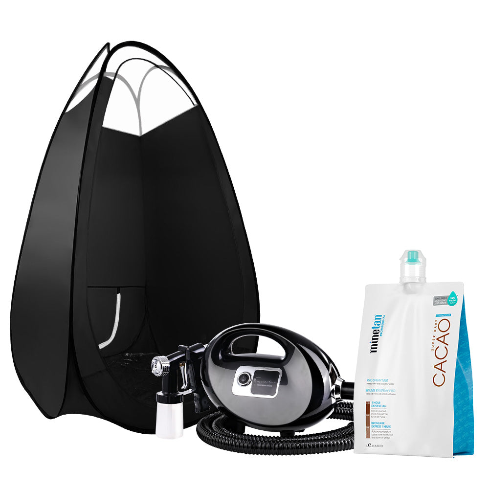 Spray Tan Machine Solution Tent Kit Spray Gun HVLP Sunless CACAO