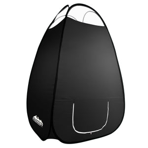 Portable Pop Up Tanning Tent - Black