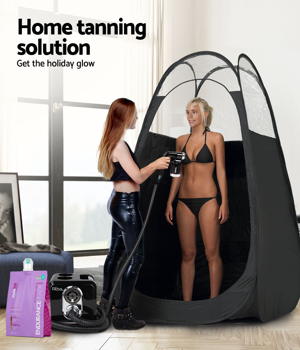 Alba. Spray Tan Machine Spray Tan Solution Tent Kit Sunless HVLP System