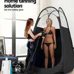 Alba. Spray Tan Machine Sunless HVLP System Solution Spray Tent Kit