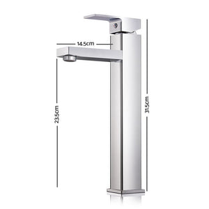 Cefito Basin Mixer Tap Faucet Silver