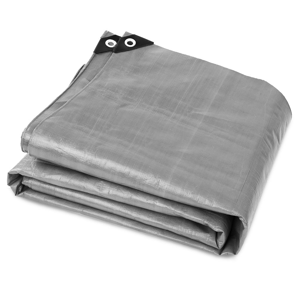 Instahut 3 x 3.6m Heavy Duty Poly Tarp