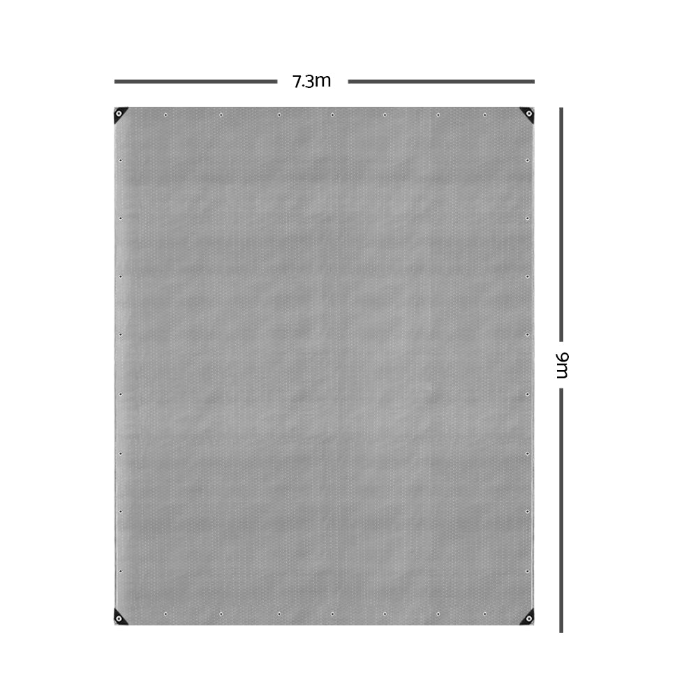Instahut 7.3 x 9m Heavy Duty Poly Tarp