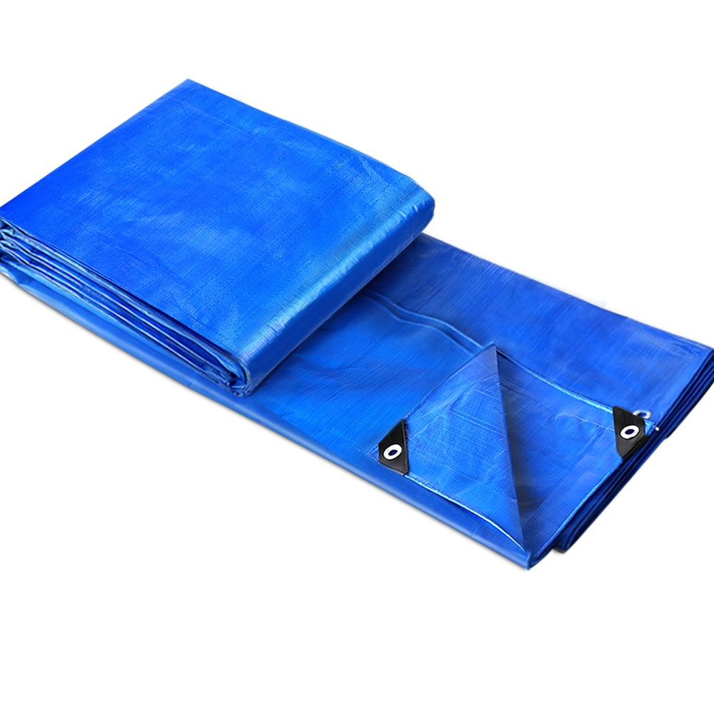 Instahut 3.6 x 4.8m Heavy Duty PE Poly Tarp 