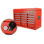 Giantz 9 Drawer Mechanic Tool Box Storage Chest - Red