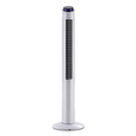 122cm 48" Tower Fan Bladeless Fans Oscillating W/Remote Timer White