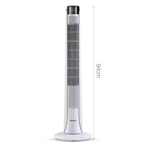 Devanti Portable Tower Fan - White