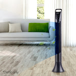 Devanti Portable Cross Flow Tower Fan - Black