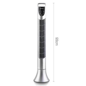 Devanti Portable Cross Flow Tower Fan - Silver