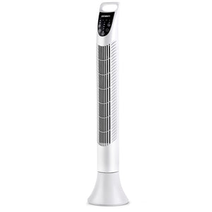 Devanti Portable Cross Flow Tower Fan - White