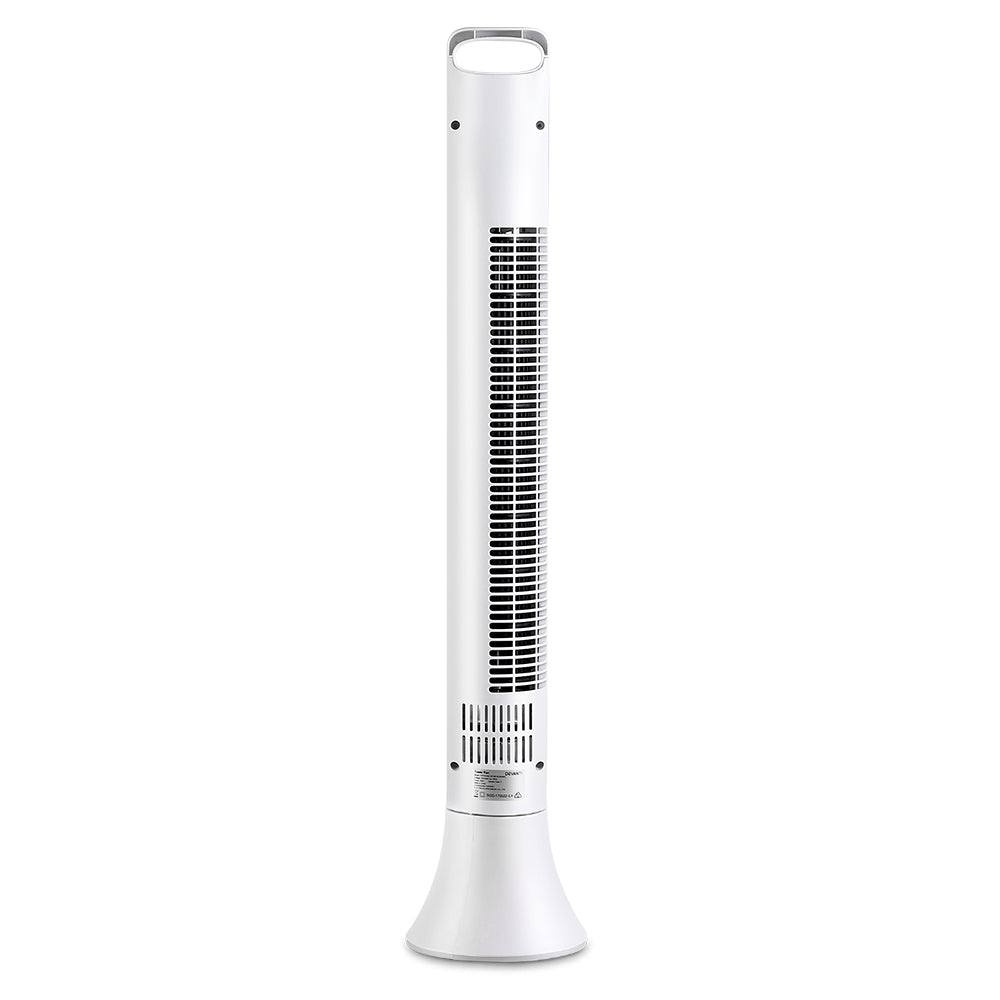 Devanti Portable Cross Flow Tower Fan - White