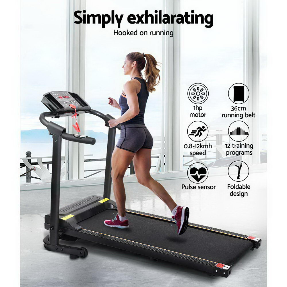 Everfit Electric Treadmill Home Gym Exercise Fitness Running Machine