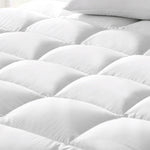 Giselle DOUBLE 1800GSM Mattress Topper Duck Feather Down 9cm Pillowtop Topper