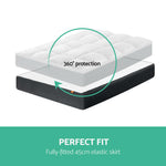 Giselle SINGLE Mattress Topper Duck Feather Down 1000GSM Pillowtop Topper