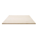 Latex Mattress Topper Pad Mat Cover 7 Zone 100% Natural Memory Foam Pillowtop Underlay Alternative Double Size Bed High De...