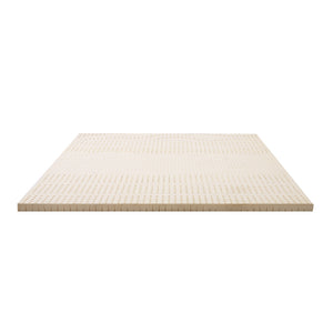 Latex Mattress Topper Pad Mat Cover 7 Zone 100% Natural Memory Foam Pillowtop Underlay Alternative Double Size Bed High De...