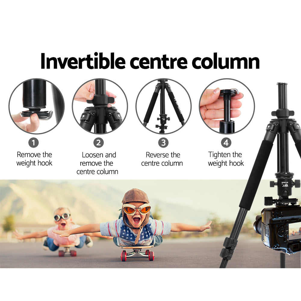 Weifeng 173cm Professional Ball Head Tripod Digital Camera 