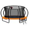 Everfit 14FT Trampoline With Basketball Hoop - Orange