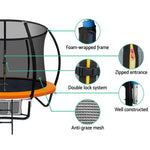 Everfit 8FT Trampoline - Orange