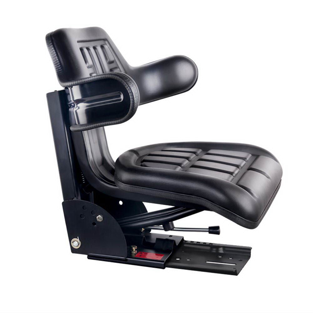 Giantz PU Leather Tractor Seat - Black