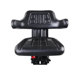 Giantz PU Leather Tractor Seat - Black