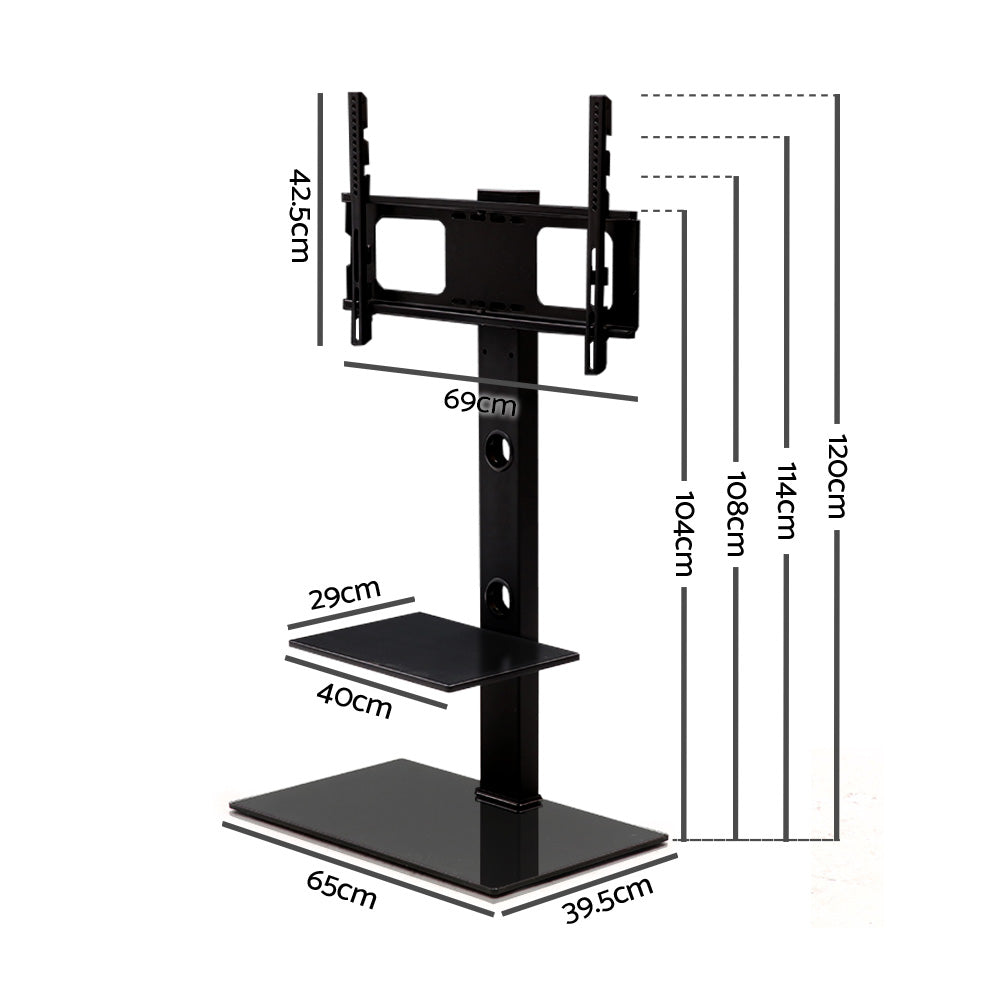 Artiss Floor TV Stand with Bracket Shelf Mount