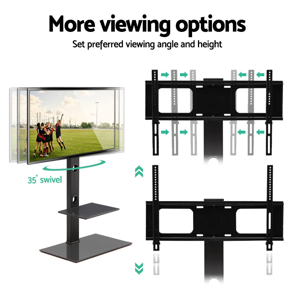 Artiss Floor TV Stand with Bracket Shelf Mount