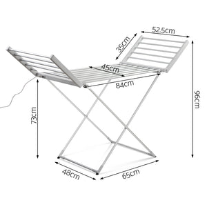 Electric Heated Clothes Rack 