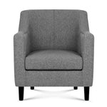 Artiss Fabric Dining Armchair - Grey