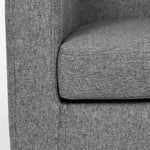 Artiss Fabric Dining Armchair - Grey