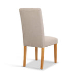 Artiss Set of 2 Fabric Dining Chair - Beige