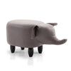 Artiss Kids Elephant Animal Stool - Grey