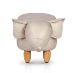 Artiss Kids Elephant Animal Stool - Beige