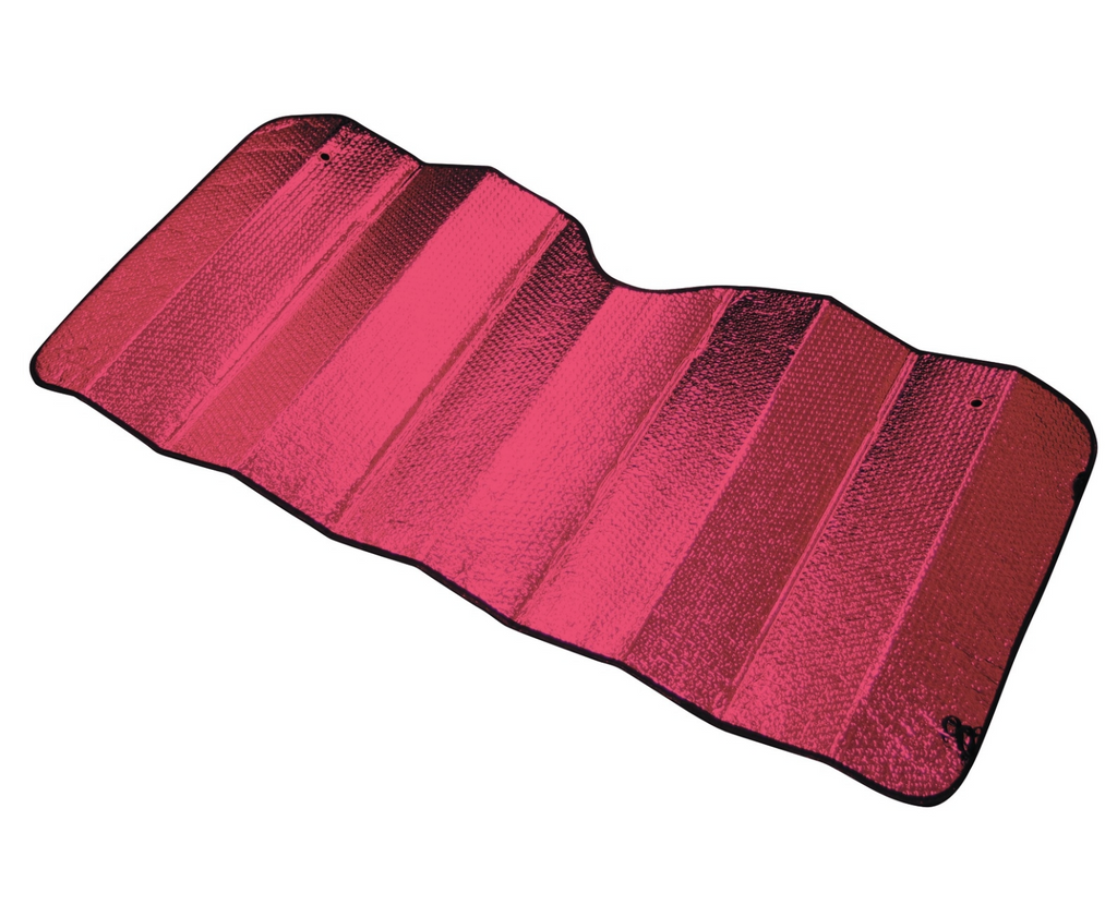 Reflective Sun Shade - Small [130cm x 60cm] - RED