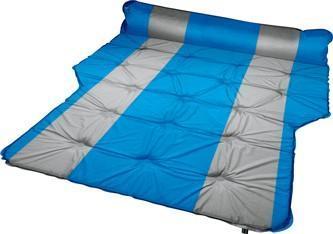 Trailblazer Self-Inflatable Air Mattress With Bolsters and Pillow - LIGHT BLUE