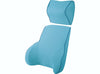 Blue Memory Foam Lumbar Back & Neck Pillow Support Back Cushion Office Car Seat