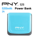 PNY POWER BANK 52S BLUE 5200MAH 2 USB OUTPUT