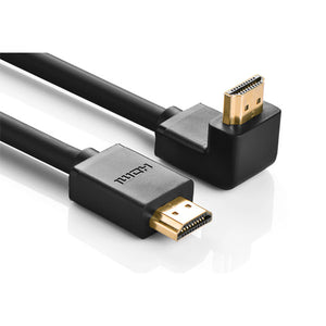 UGREEN Straight to down full copper HDMI right angle Cable 5M (10175)