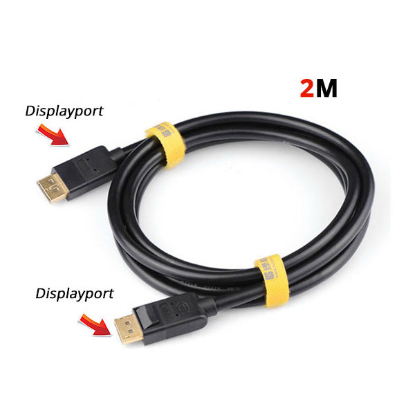 UGREEN DP male to male cable 2M (10211)