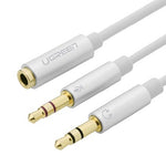 UGREEN 3.5mm Female to 2mm male audio cable - White (20897)