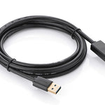 UGREEN USB 3.0 Extension Male Cable 0.5m Black (30125)