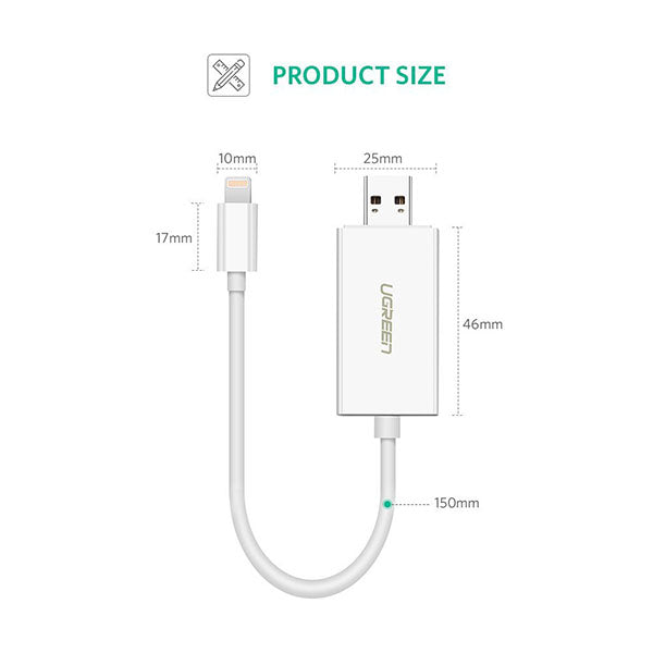 UGREEN Lightning Multifunction card Reader (30612)