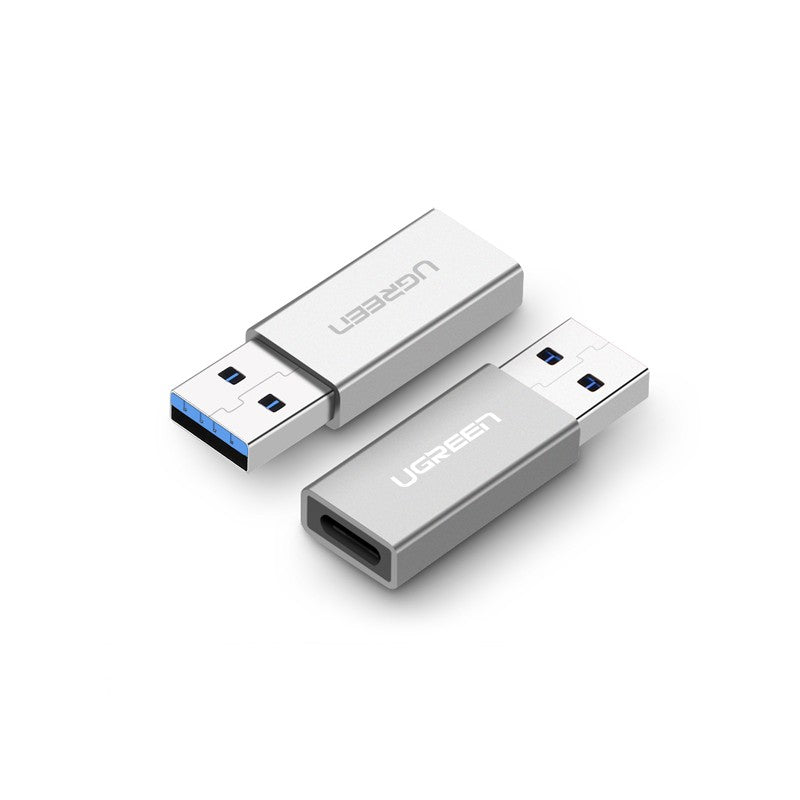 UGREEN USB A to USB-C Adpater - Gray (30705)