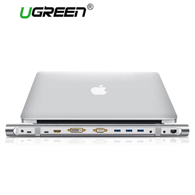 UGREEN USB-C Multifuntional Docking Station Sliver (40373)