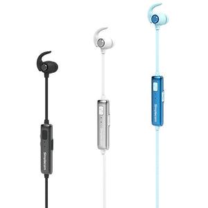 Simplecom BH310 Metal In-Ear Sports Bluetooth Stereo Headphones Blue